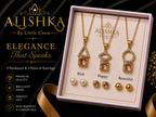 3 Necklaces & 3 Pairs of Earrings Jewelry Set