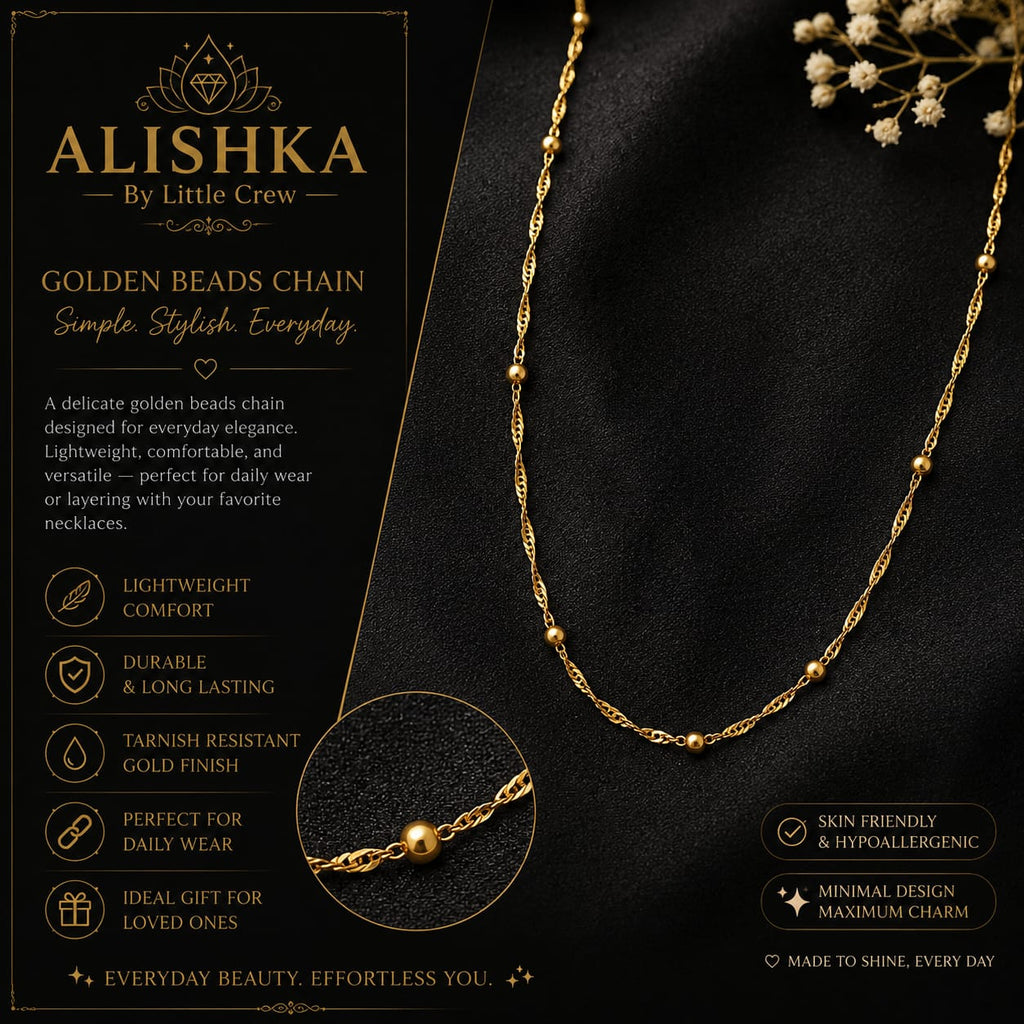 Golden Daily Wear Chain – Minimal & Elegant