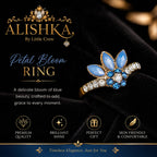Petal Bloom Statement Ring – 6 Color Variants