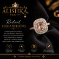 Radiant Elegance Cushion-Cut Ring – 4 Design Variants