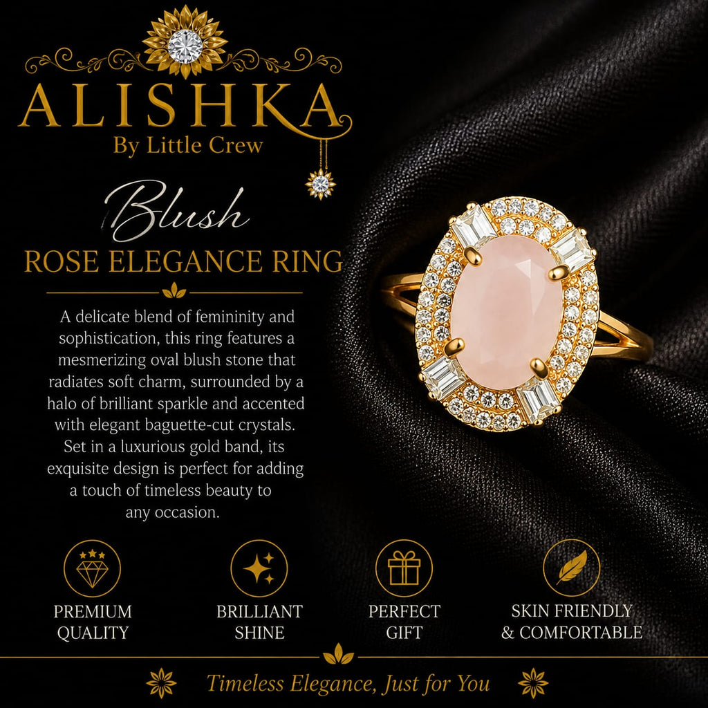 Regal Radiance Statement Ring – 4 Color Variants