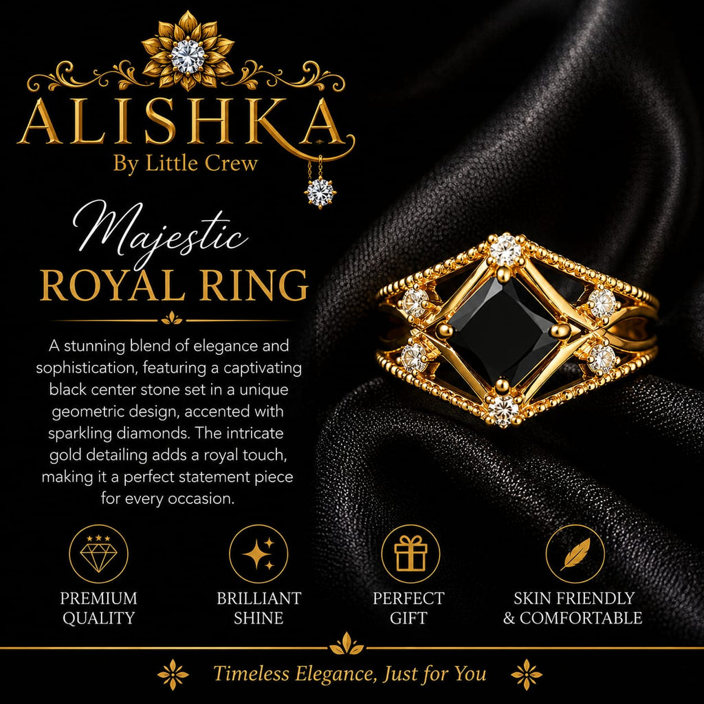 Radiant Teardrop Statement Ring – 4 Design Variants