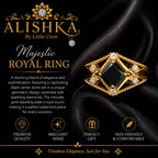Radiant Teardrop Statement Ring – 4 Design Variants