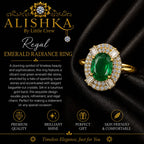 Regal Radiance Statement Ring – 4 Color Variants