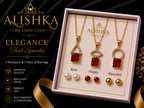 3 Necklaces & 3 Pairs of Earrings Jewelry Set