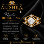 Radiant Teardrop Statement Ring – 4 Design Variants
