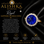 Regal Radiance Statement Ring – 4 Color Variants