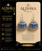 Colorful Traditional Jhumka Earrings