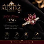 Petal Bloom Statement Ring – 6 Color Variants