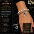 Pearl Layered Charm Bracelet – Clover, Palm Tree & Star Variants