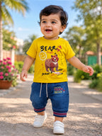 Bear Adventure T-Shirt & Shorts Set