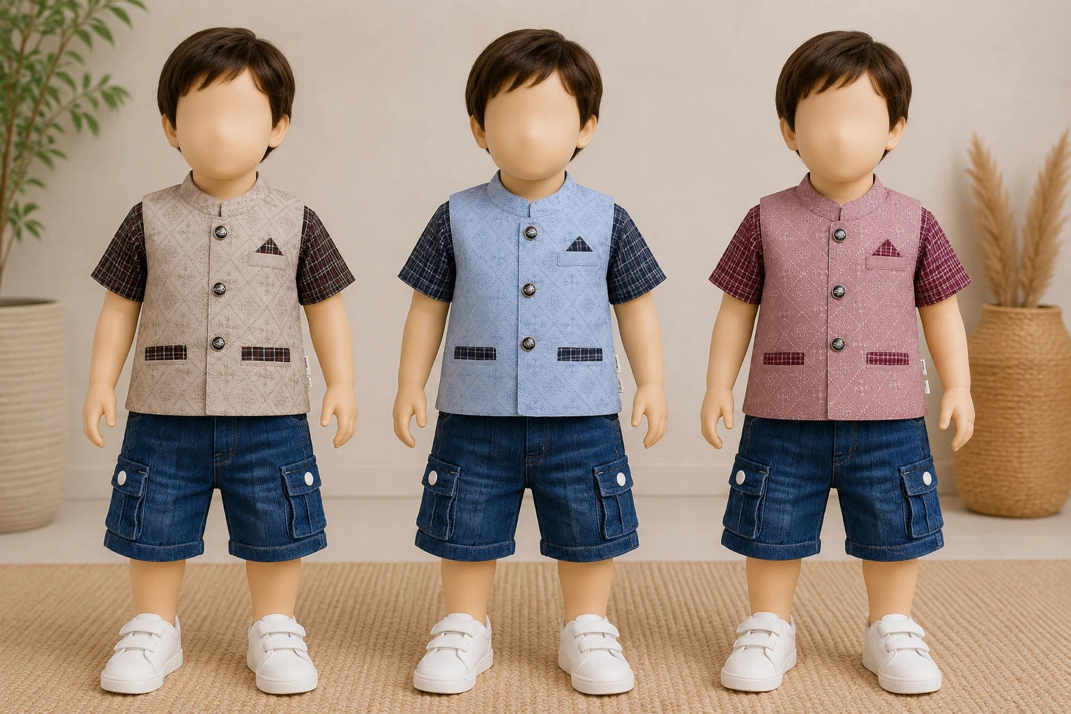 Little Gentleman Waistcoat Set