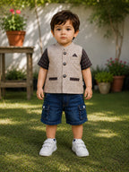 Little Gentleman Waistcoat Set