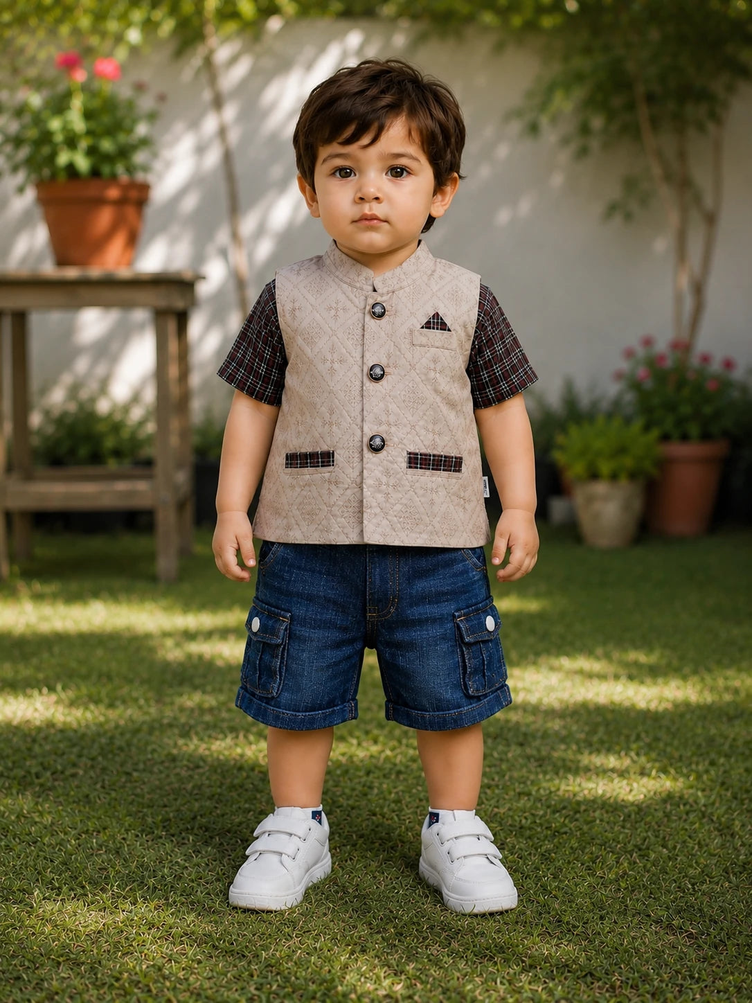 Little Gentleman Waistcoat Set
