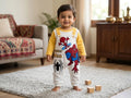 Spider-Man Baby Boys Romper | Full Sleeve Cotton | Little Crew