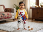 Spider-Man Baby Boys Romper | Full Sleeve Cotton | Little Crew