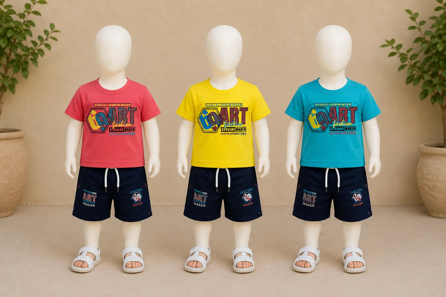 Art Explorer T-Shirt & Shorts Set