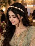 Elegant Gold Filigree Pendant Necklace for Girls & Women | Premium Party Jewelry