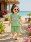 Little Rainbow Bloom 2-Piece Set